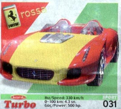 Turbo №31 — Turbo Sport 2003 turkish №31, изображение каталога