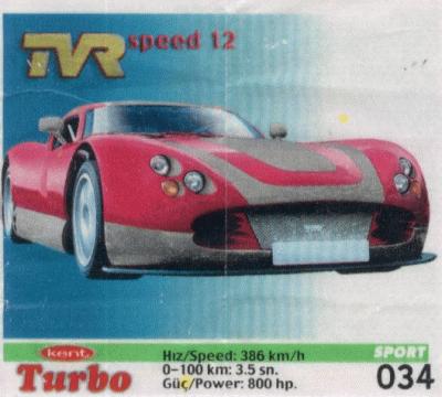 Turbo №34 — Turbo Sport 2003 turkish №34, изображение каталога