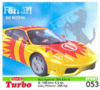 Turbo №53 — Turbo Sport 2003 turkish №53, изображение каталога