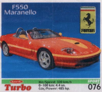 Turbo №76 — Turbo Sport 2003 turkish №76, изображение каталога