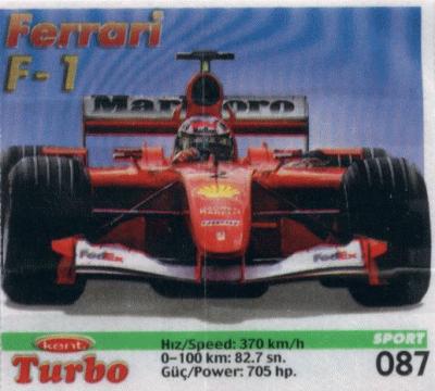 Turbo №87 — Turbo Sport 2003 turkish №87, изображение каталога