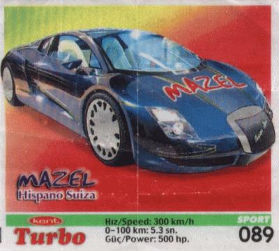 Turbo №89 — Turbo Sport 2003 turkish №89, изображение каталога
