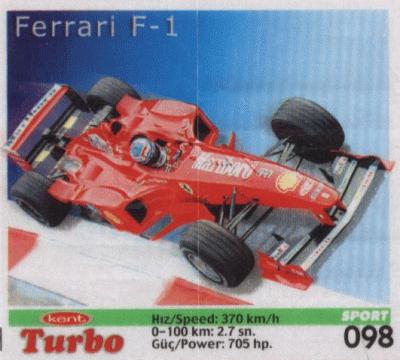 Turbo №98 — Turbo Sport 2003 turkish №98, изображение каталога