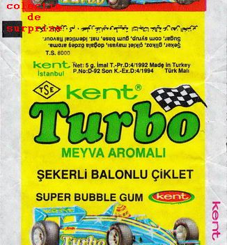 Обёртка 1 серии Turbo Black — 121–190, оригинальный скан