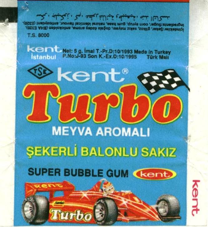Обёртка 1 серии Turbo Black — 191–260, оригинальный скан