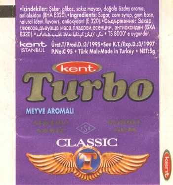 Обёртка 5 серии Turbo Classic — 1–70, оригинальный скан