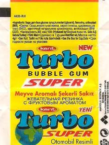 Обёртка 1 серии Turbo Super 2007 with Super, оригинальный скан