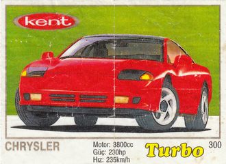 Turbo №300 — Turbo 261-330 thin frame silver №300, изображение каталога