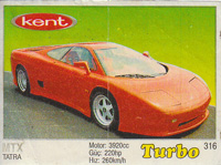 Turbo №316 — Turbo 261-330 thin frame silver №316, изображение каталога