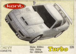 Turbo №326 — Turbo 261-330 thin frame silver №326, изображение каталога