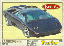 Turbo №268 — Turbo 261-330 thin frame silver №268, изображение каталога