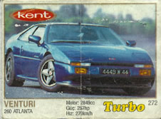 Turbo №272 — Turbo 261-330 thin frame silver №272, изображение каталога