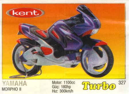 Turbo №327 — Turbo 261-330 thin frame silver №327, изображение каталога