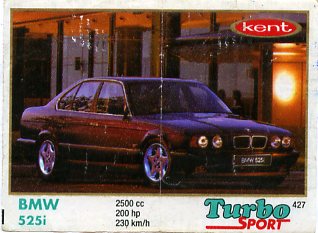 Turbo №427 — Turbo Sport 401-470 №427, изображение каталога
