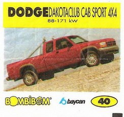 Вкладыш №40 — Bombibom 3 №40, изображение каталога