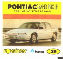 Вкладыш №29 — Bombibom 3 №29, изображение каталога