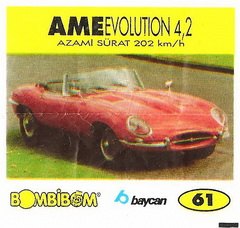 Вкладыш №61 — Bombibom 3 №61, изображение каталога
