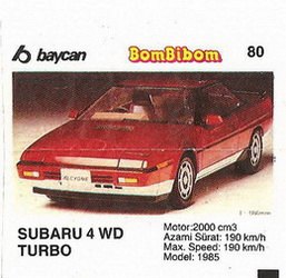 Вкладыш №80 — Bombibom 2 №80, изображение каталога