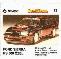 Вкладыш №72 — Bombibom 2 №72, изображение каталога