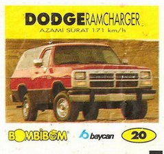 Вкладыш №20 — Bombibom 3 №20, изображение каталога