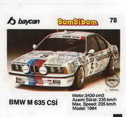 Вкладыш №78 — Bombibom 2 №78, изображение каталога