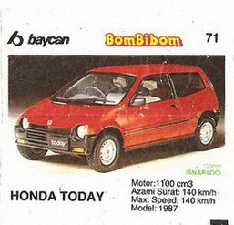 Вкладыш №71 — Bombibom 2 №71, изображение каталога