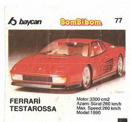 Вкладыш №77 — Bombibom 2 №77, изображение каталога