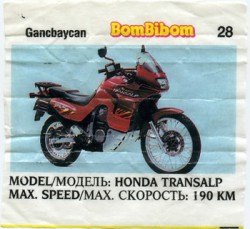 Вкладыш №28 — Bombibom 25 №28, изображение каталога